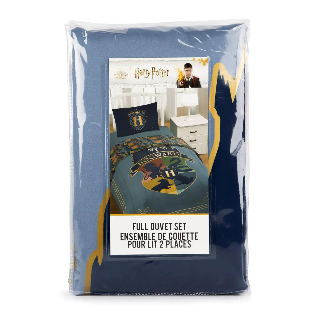 Jay Franco Harry Potter Duvet Cover Set Full Size 172cm x 218cm (68" x 86") | Officially Licensed Magical Charm - view 8