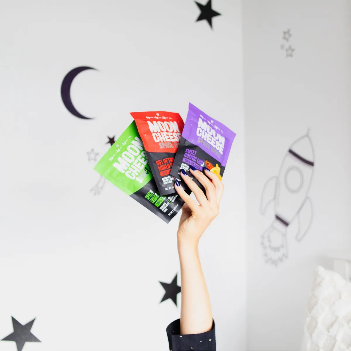 Moon Cheese Bites Bundle, Protein-Rich Cheese Snack, 6 oz (3-Pack) | Savory, Low-Carb, Gluten-Free - view 5