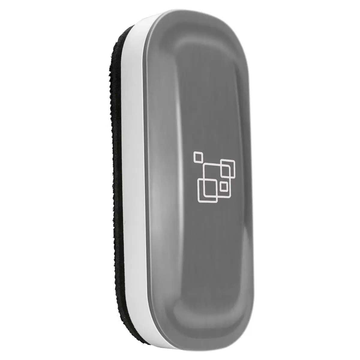 maxtek Magnetic Dry Erase Eraser Gray 1 Pack | Strong Magnetic Grip for Whiteboards and Glass Boards - main product image