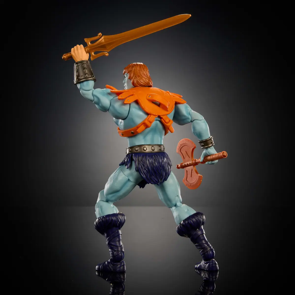 Masters of the Universe Masterverse Action Figure, Vintage Collection Faker, approx. 18 cm | Blue-Skinned Robot He-Man Villain with Accessories - view 6