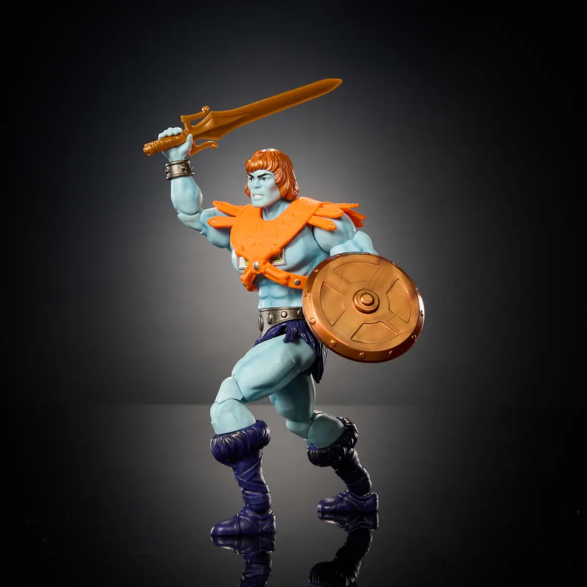 Masters of the Universe Masterverse Action Figure, Vintage Collection Faker, approx. 18 cm | Blue-Skinned Robot He-Man Villain with Accessories - view 3