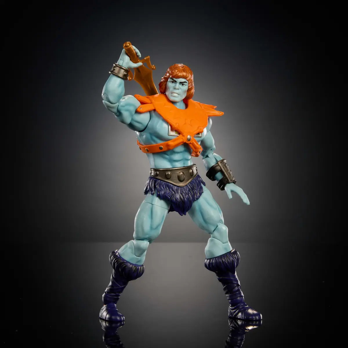 Masters of the Universe Masterverse Action Figure, Vintage Collection Faker, approx. 18 cm | Blue-Skinned Robot He-Man Villain with Accessories - view 4