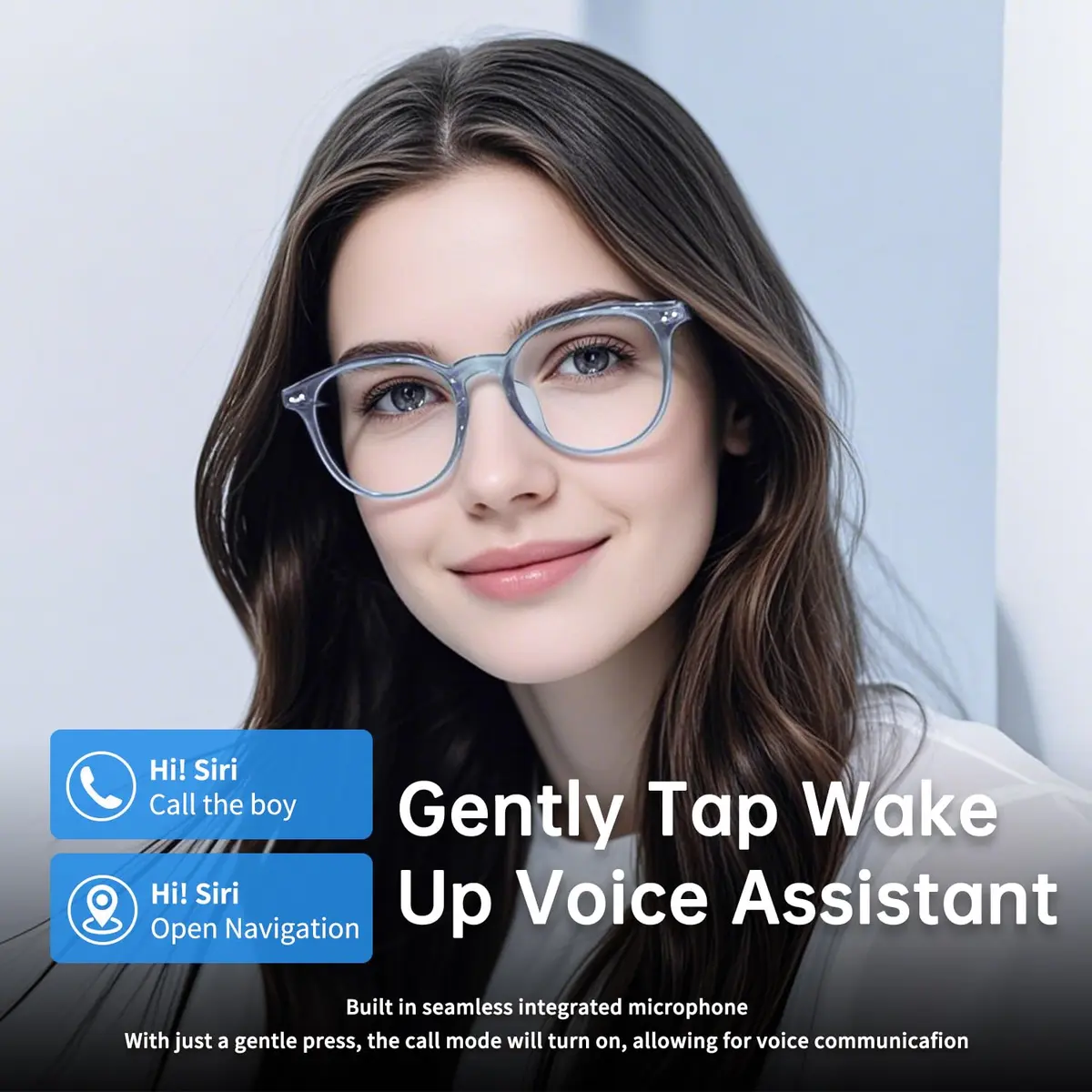 GenXenon Smart Glasses for Women Men | Bluetooth with Color-Changing Lenses - view 8
