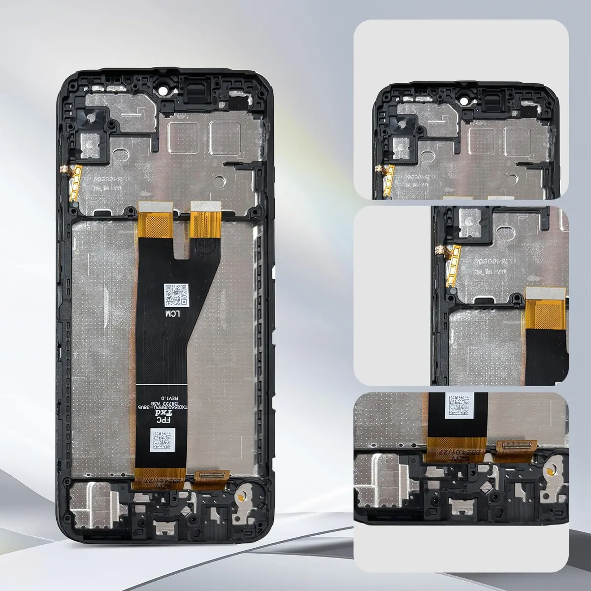 SIMDOG Samsung Galaxy A14 5G Screen Replacement SM-A146U with Frame, 170g (6 oz) | Full Assembly LCD Touch Display Digitizer - view 6