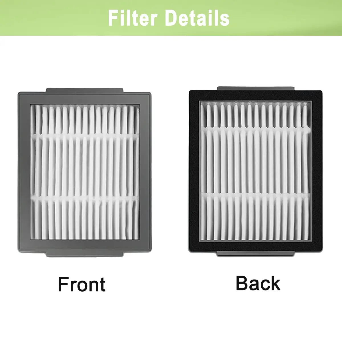 Bvhonwe Vacuum Filter Replacement Parts for iRobot Roomba i3 i7 i6 i8 Series | 18 Pack, Reusable, High-Quality - view 5