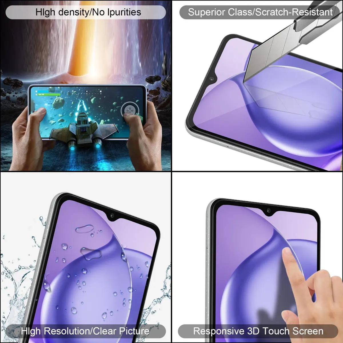 SIMDOG Samsung Galaxy A15 5G Screen Replacement SM-A156U with Frame 16.3 cm (6.4 inch) | Full Assembly LCD Display - view 6