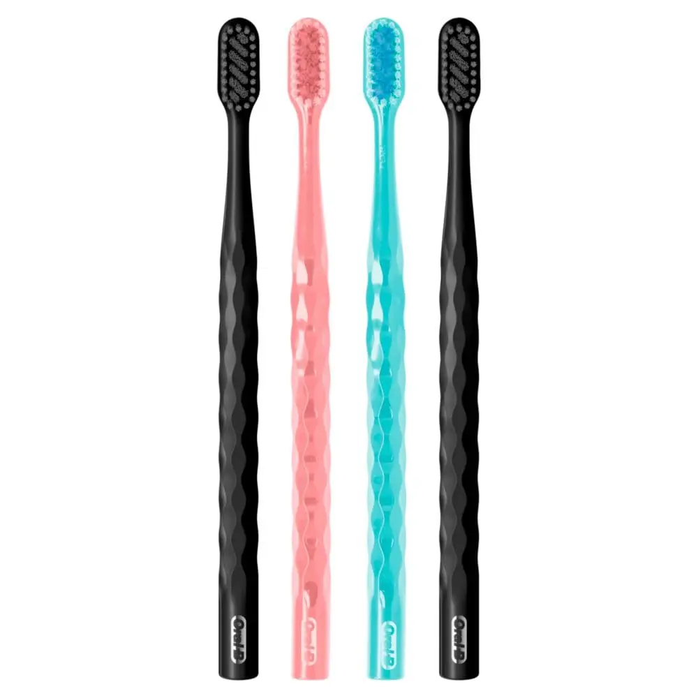 Oral-B 3D White Brilliance Toothbrushes Extra Soft Pack of 8 | Tough on Plaque, Gentle on Gums, Whitening - view 7