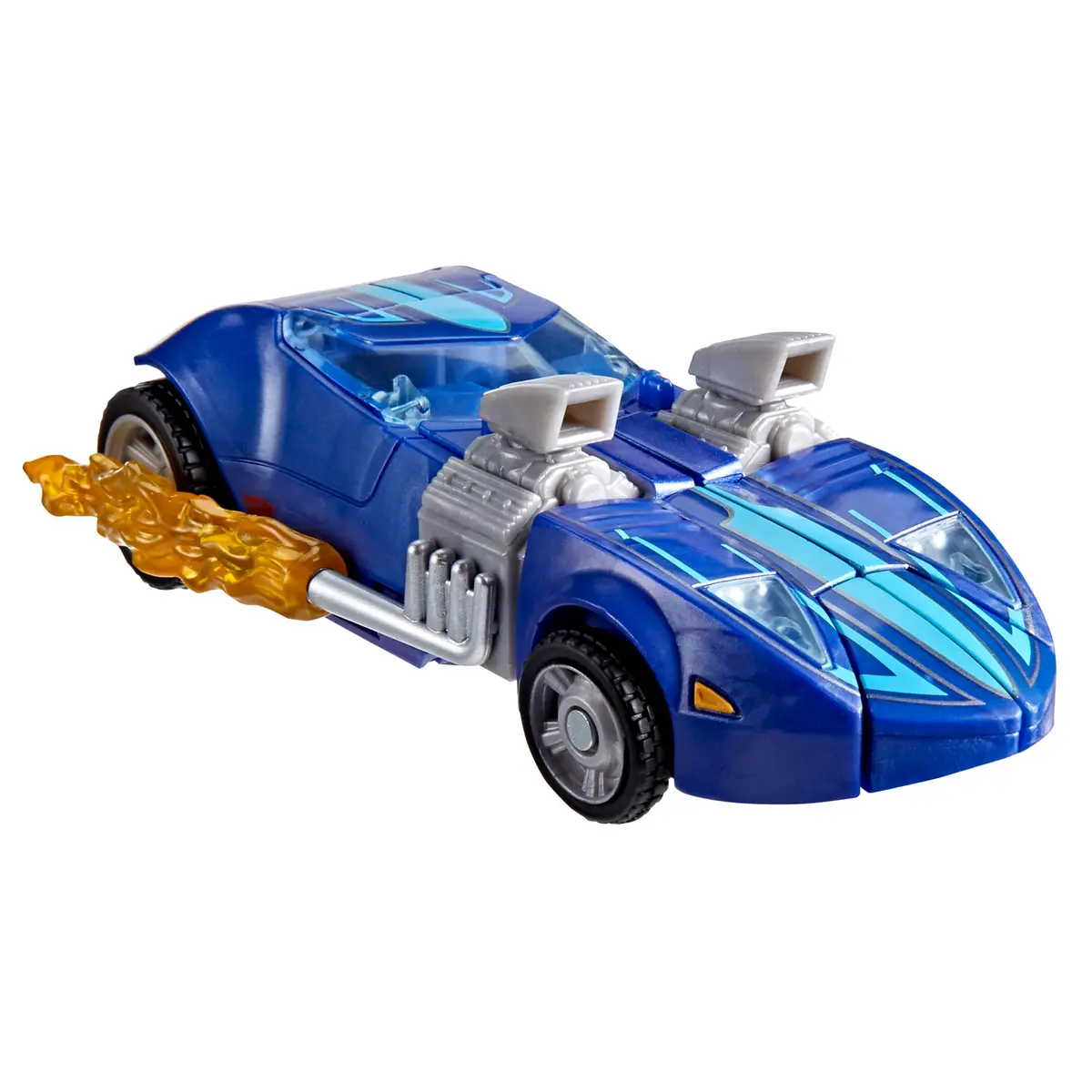 Transformers Collaborative Hot Wheels x Twin Mill Deluxe Class 5-Inch Robot Action Figure Converts to Racecar | Ages 8+ - main product image