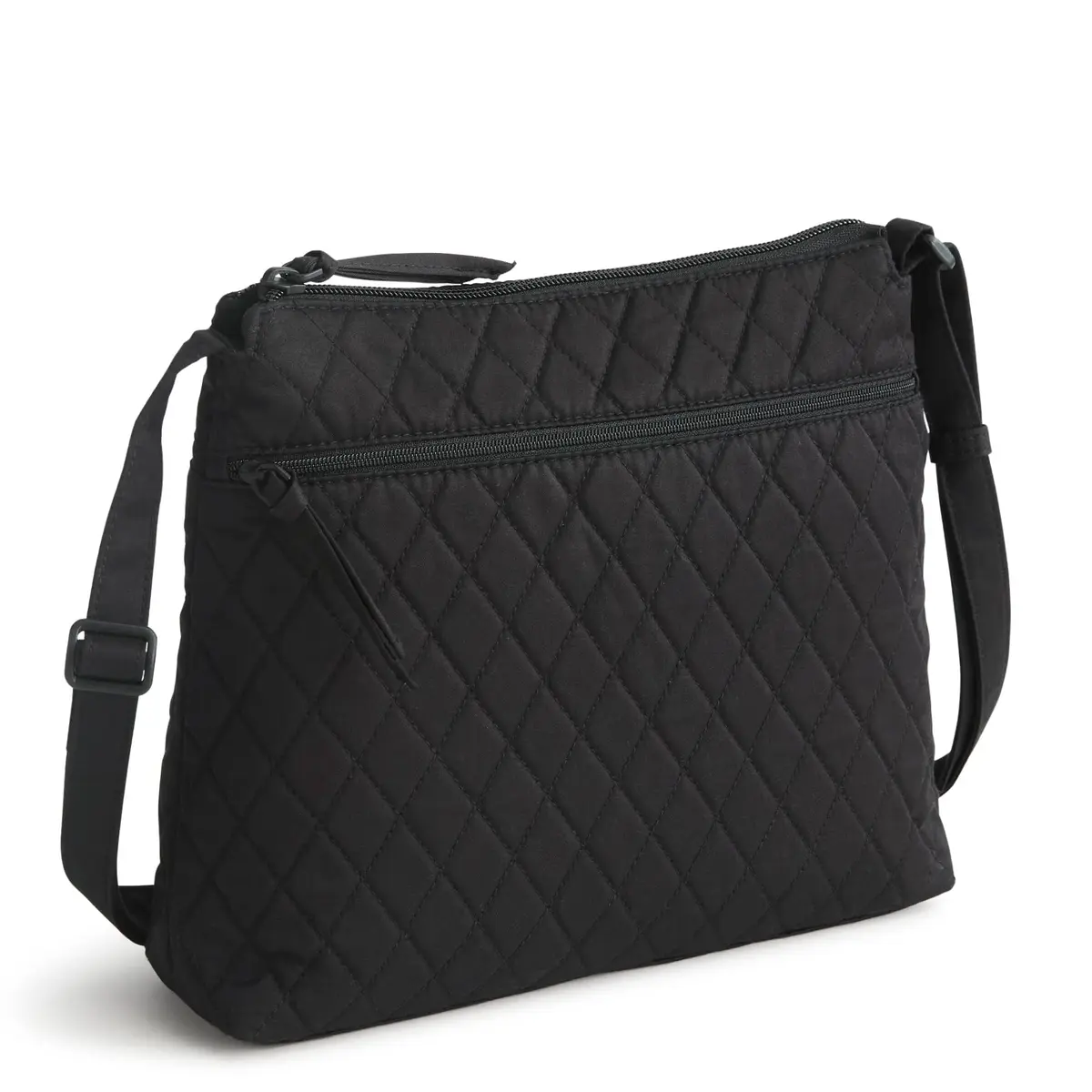 Vera Bradley Women's Premium Cotton Zip Hipster Crossbody Bag – Quilted Shoulder Purse – Moonless Night | Stylish, lightweight, organized, perfect for travel & daily use - view 2