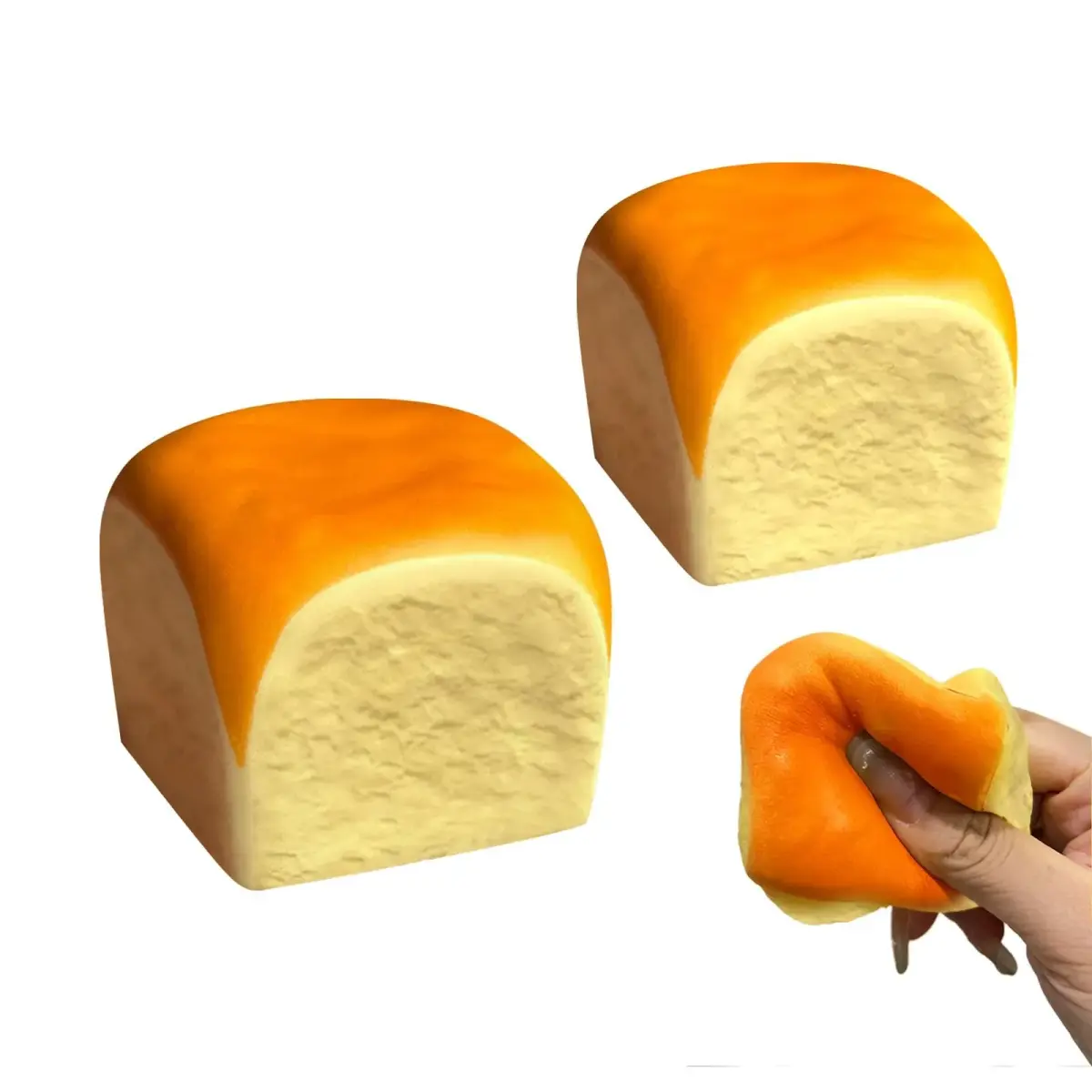 Generic Butter Slow Rising Squishy Toy 5.99 cm (2.36 in) | Non-Toxic PU Stress Ball - main product image