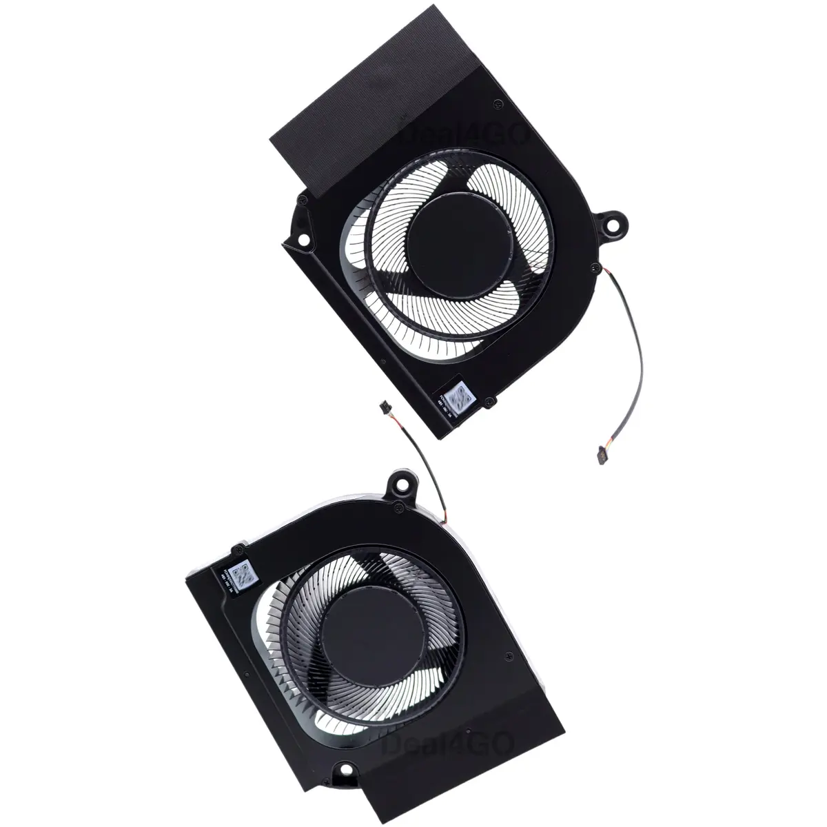 Deal4GO CPU & GPU Cooling Fan Replacement for Acer Predator Helios Neo PHN16-71 PHN18-71 | OEM 12V 4-Pin Black - view 4