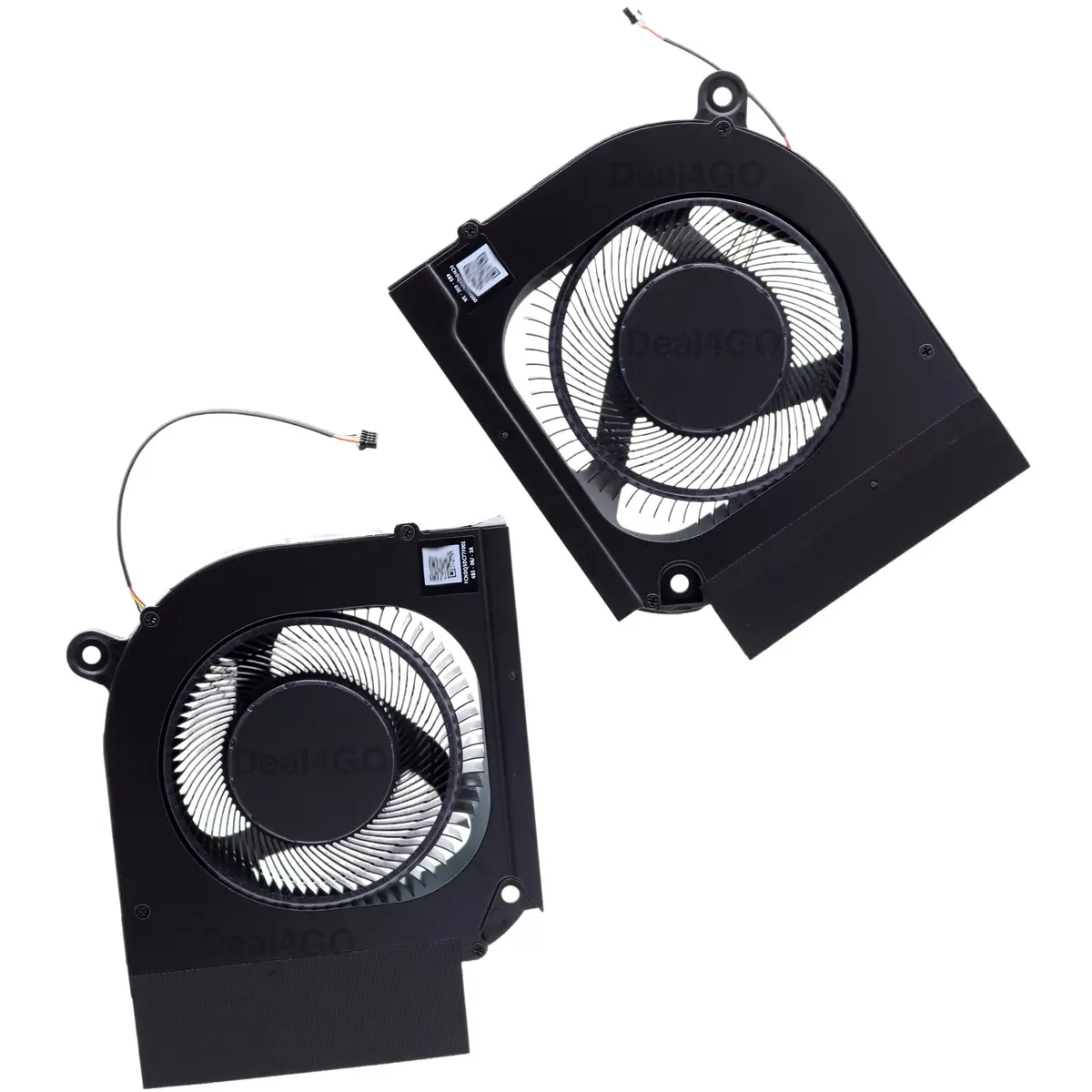 Deal4GO CPU & GPU Cooling Fan Replacement for Acer Predator Helios Neo PHN16-71 PHN18-71 | OEM 12V 4-Pin Black - view 2