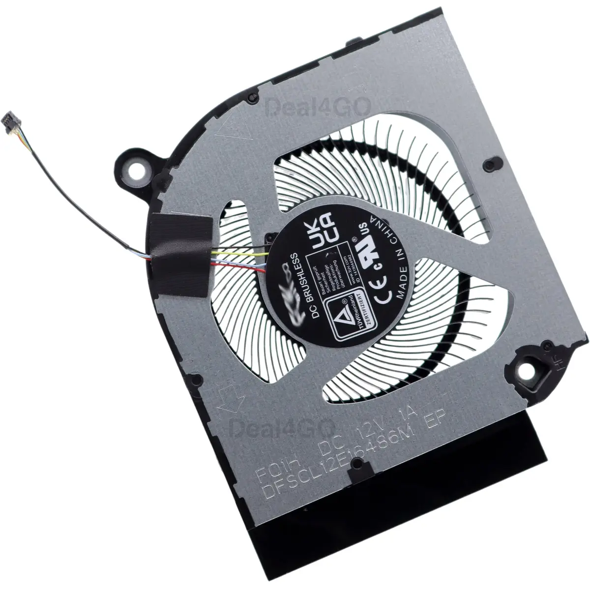 Deal4GO GPU Graphics Cooling Fan 23.QLTN7.001 Replacement for Acer Predator Helios Neo PHN16-71 PHN18-71 | OEM 12V 3W Fan - main product image