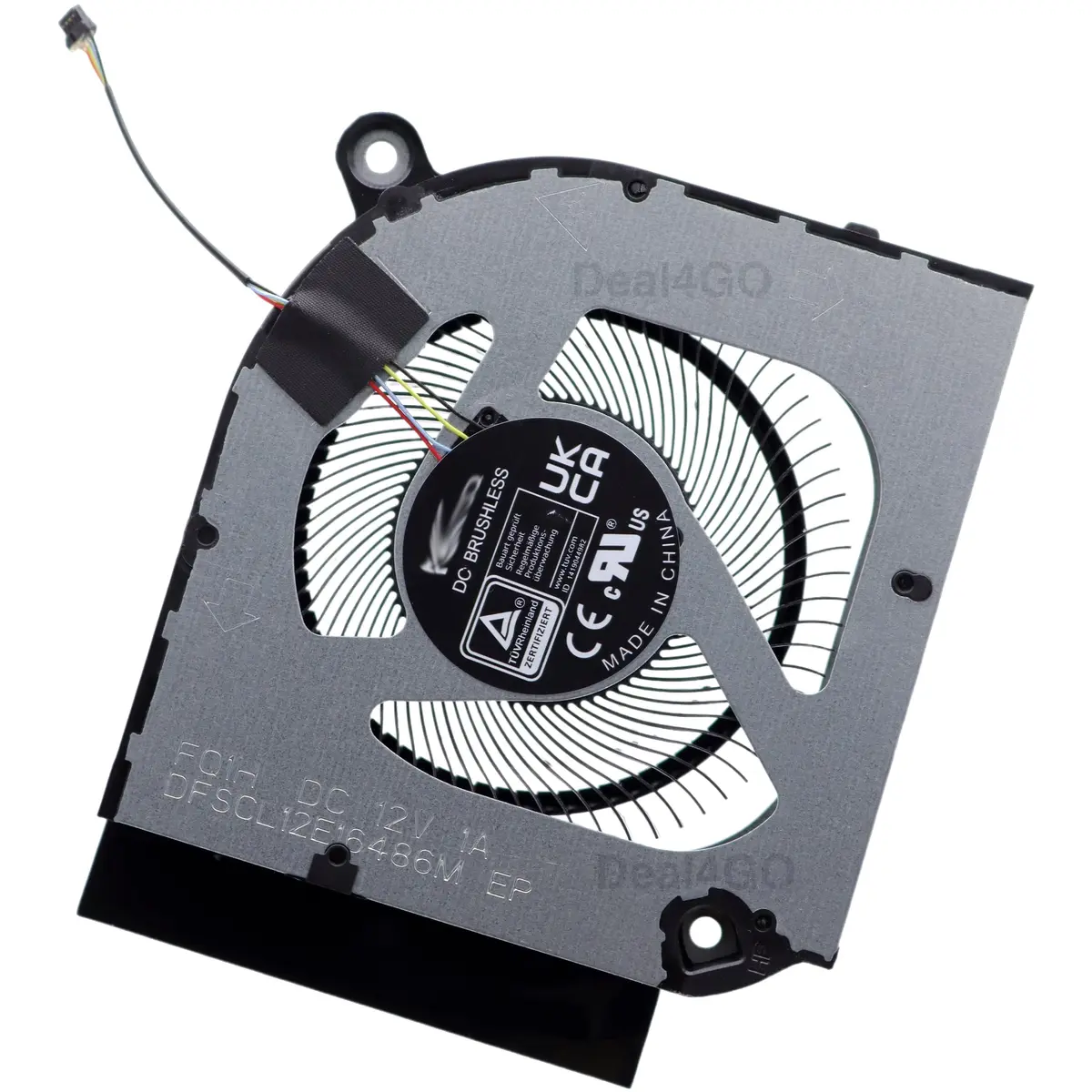 Deal4GO GPU Graphics Cooling Fan 23.QLTN7.001 Replacement for Acer Predator Helios Neo PHN16-71 PHN18-71 | OEM 12V 3W Fan - view 3