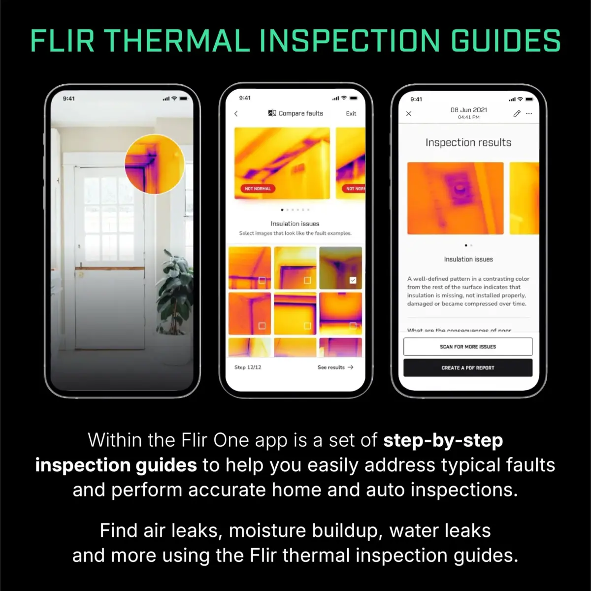FLIR ONE Thermal Imaging Camera for iPhone USB-C (iPhone 15+) | 240x180 Super Resolution (80x60 Native IR) - view 7