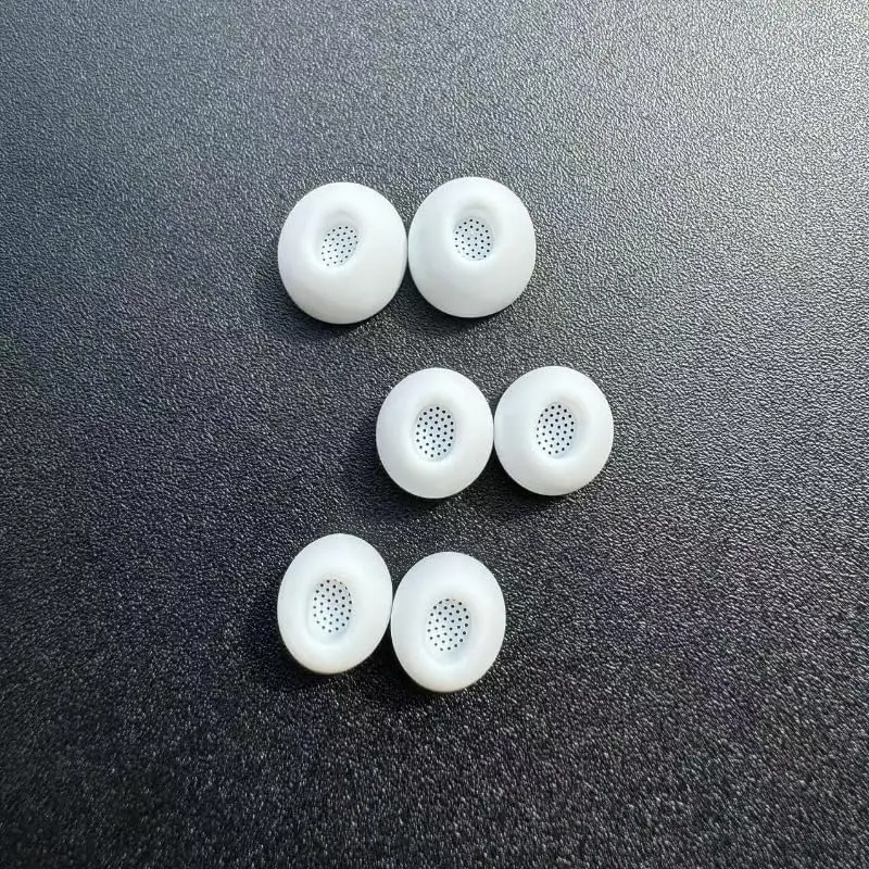 JNSA White Replacement Ear Tips for Galaxy Buds 3 Pro - Medium Size (3 Pairs) | Silicone Earbuds Upgrade - view 7
