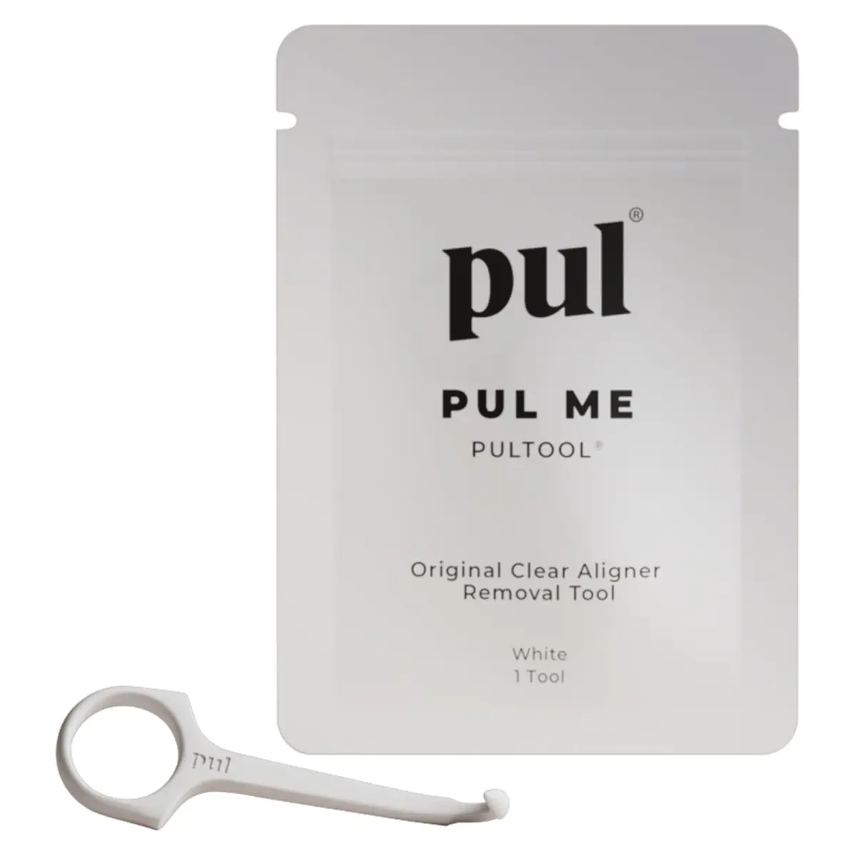 The Pultool Aligner Removal Tool with Retainer Hook | 45g (1.58oz) White - main product image