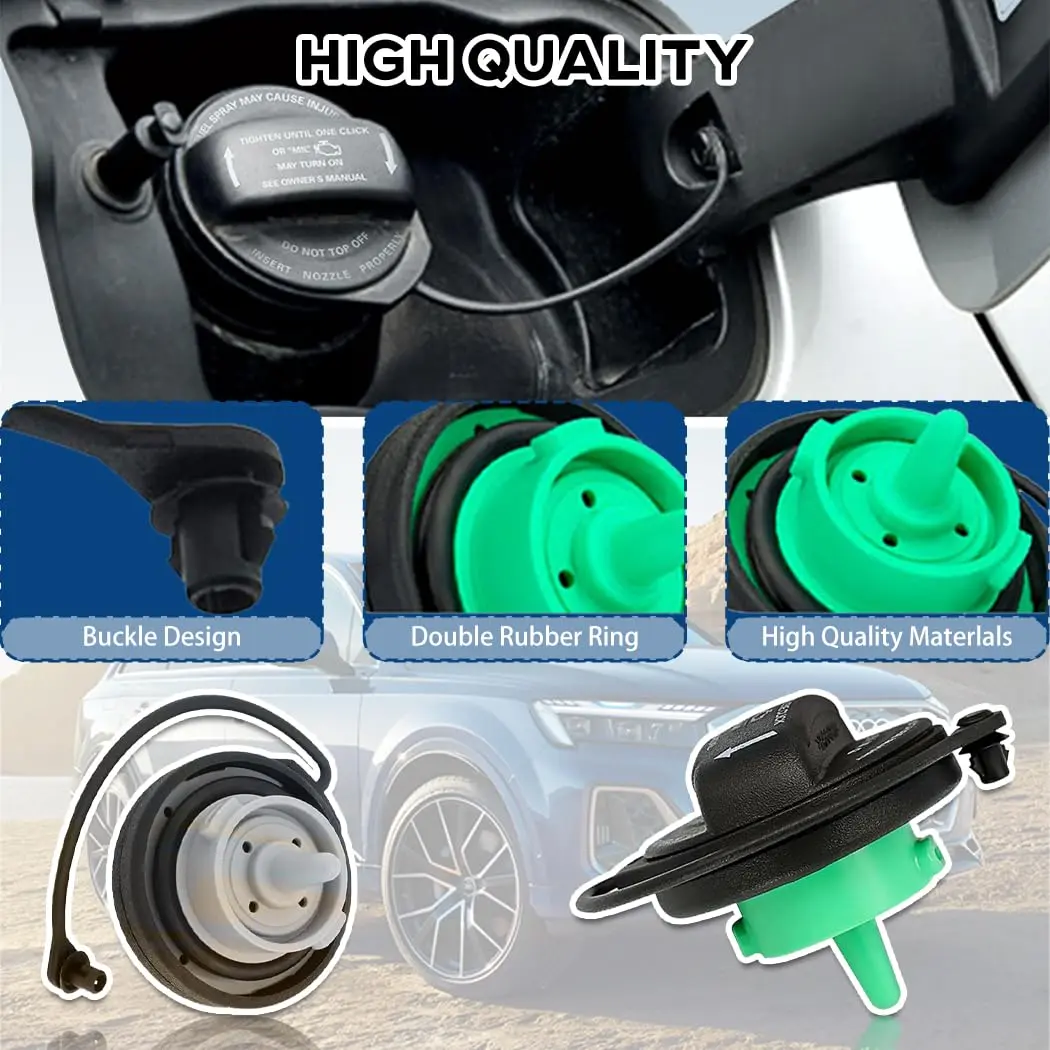 Xingehor Fuel Cap for Audi VW 2004-2020 | OE-Style, Waterproof & Resistant (70-120 chars) - view 5