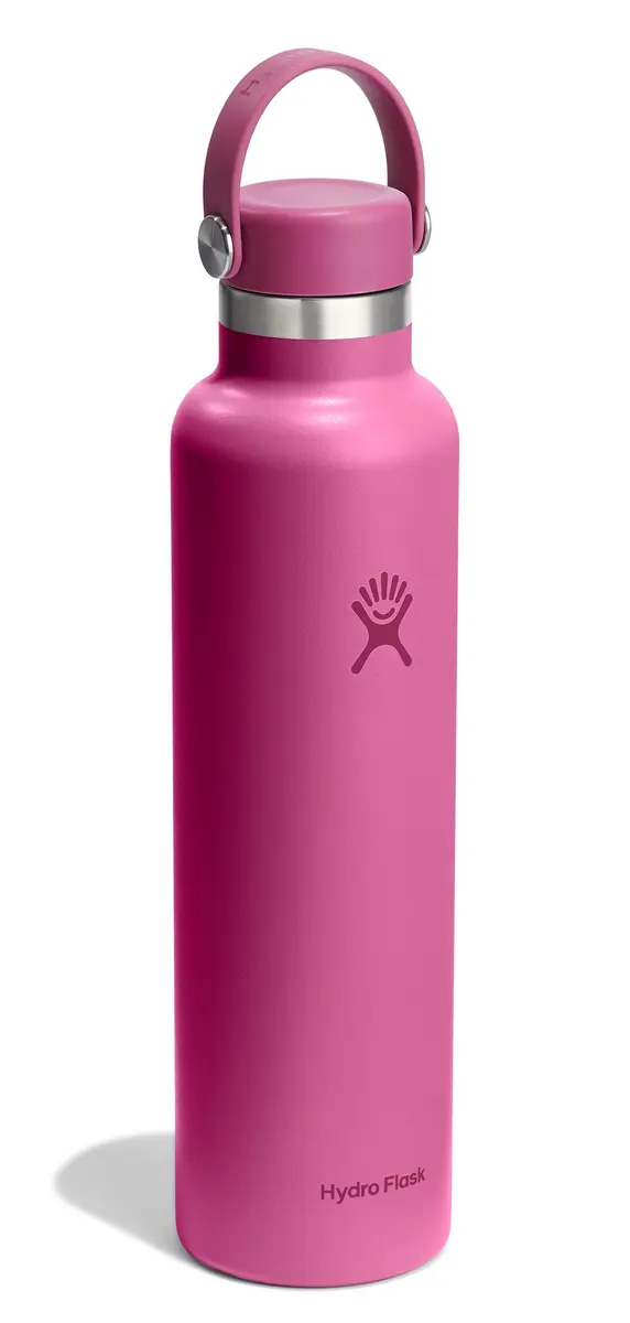 Hydro Flask Water Bottle - Insulated Stainless Steel - Non Spill, Leakproof in 24 Oz Reef Pink - view 3