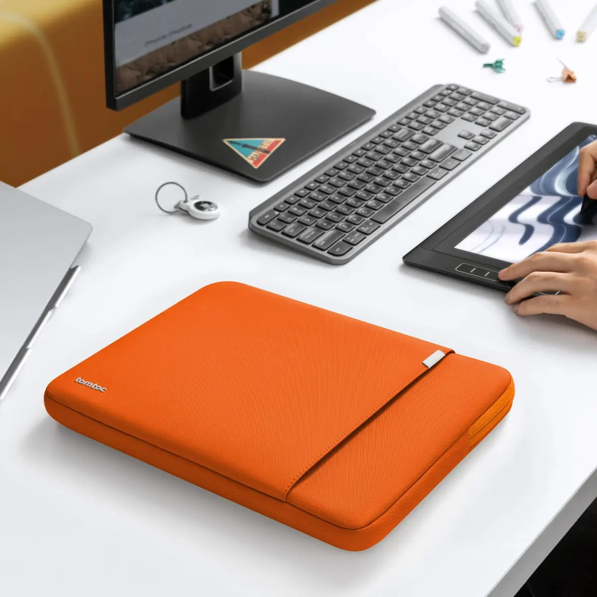 tomtoc 360° Protective Laptop Sleeve for 13-inch MacBook Air M5/A3449 2026 | Military-Grade & Eco-Friendly Design - view 8