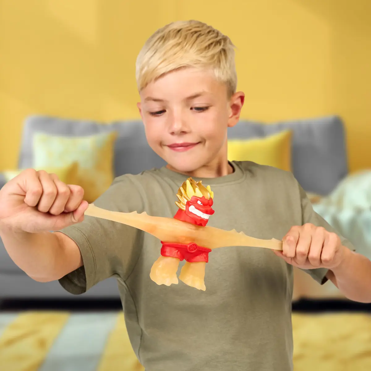 Heroes of Goo Jit Zu Blazagon Hero Creator Glow-in-The-Dark | Create & Stretch Fun (110c) - view 4