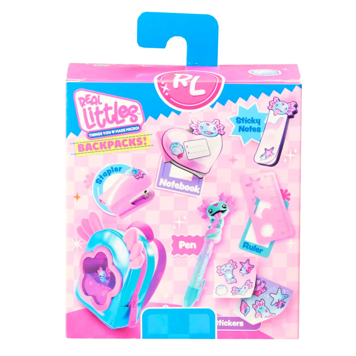 REAL LITTLES Liquid Charms Micro Backpack with Stationery Surprises | 1 Micro Backpack, Multicolor - view 4