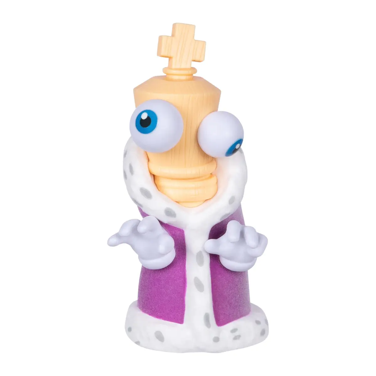 The Amazing Digital Circus Kinger Vinyl Figure 4" | Collectible with Furry Robe & Collector Card - main product image
