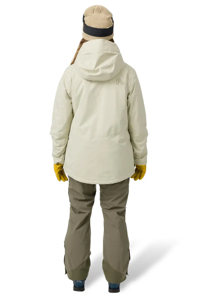Flylow Women's Sarah Insulated Waterproof Ski Jacket - Mist - Large | All-Season Waterproof Ski Coat with Recycled Insulation - view 4
