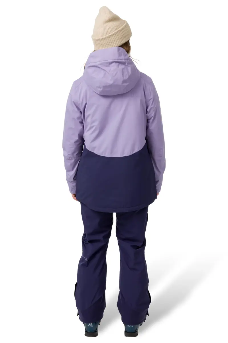 Flylow Women's Sarah Insulated Waterproof Ski Jacket - Aurora/Currant - M | All-Mountain Waterproof & Insulated - view 5