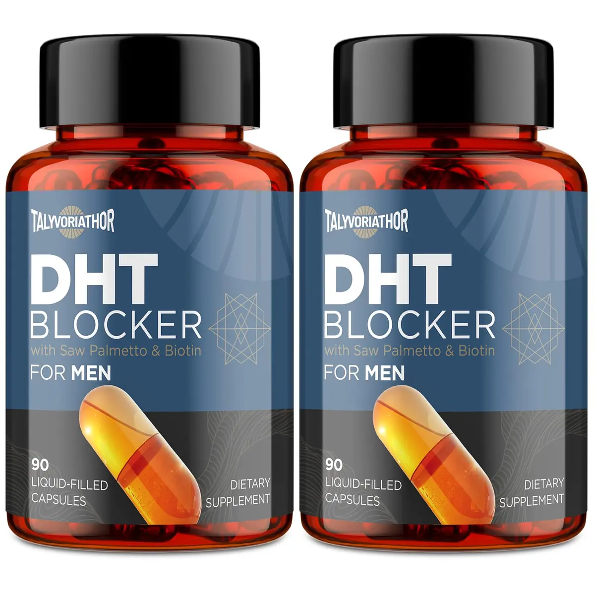 Talyvorlathor DHT Blocker for Men 90 Capsules | Hair Growth & Hair Loss Support - main product image