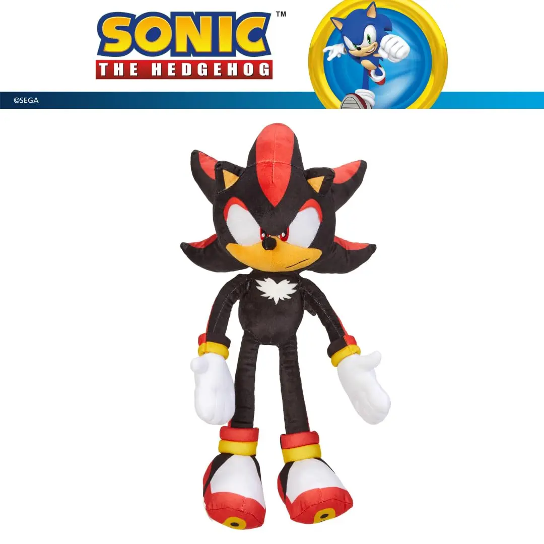 Franco Shadow the Hedgehog Plush Cuddle Pillow Buddy 56cm (22") | Officially Licensed SEGA Product - view 4