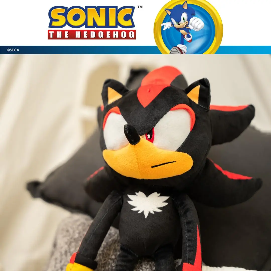 Franco Shadow the Hedgehog Plush Cuddle Pillow Buddy 56cm (22") | Officially Licensed SEGA Product - view 5