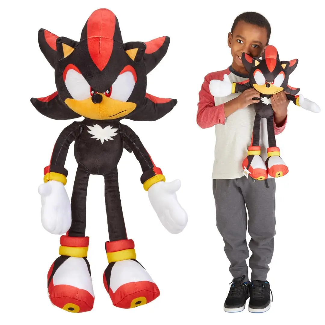 Franco Shadow the Hedgehog Plush Cuddle Pillow Buddy 56cm (22") | Officially Licensed SEGA Product - main product image