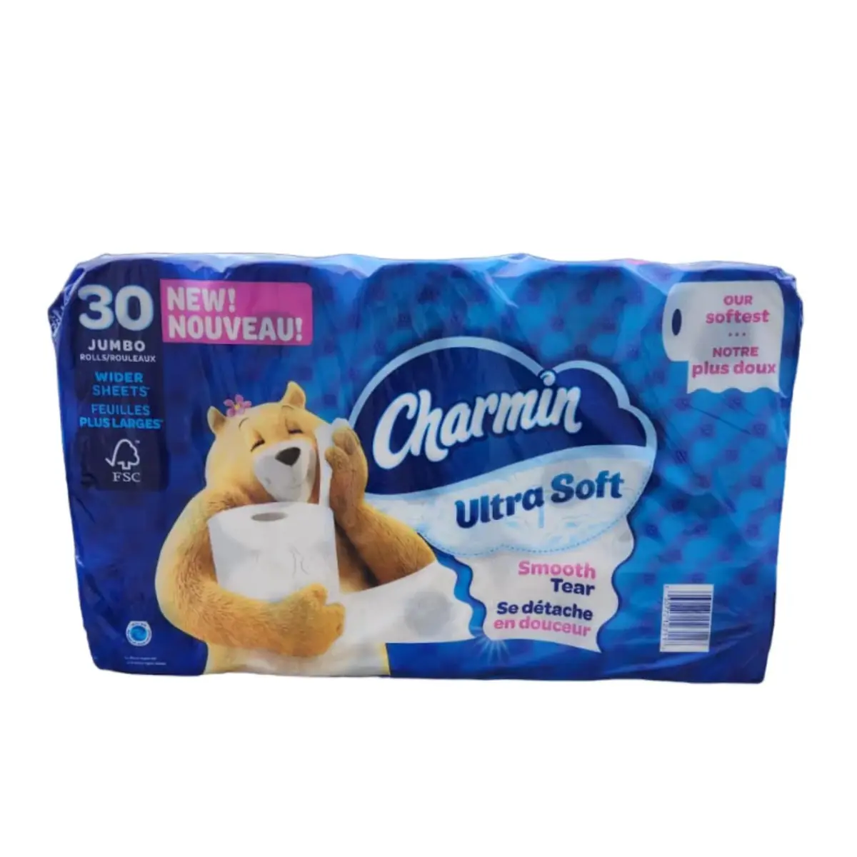Charmin Ultra Soft Bathroom Tissue 30 Jumbo Rolls | 2-Ply Softness for Indian Homes - view 2