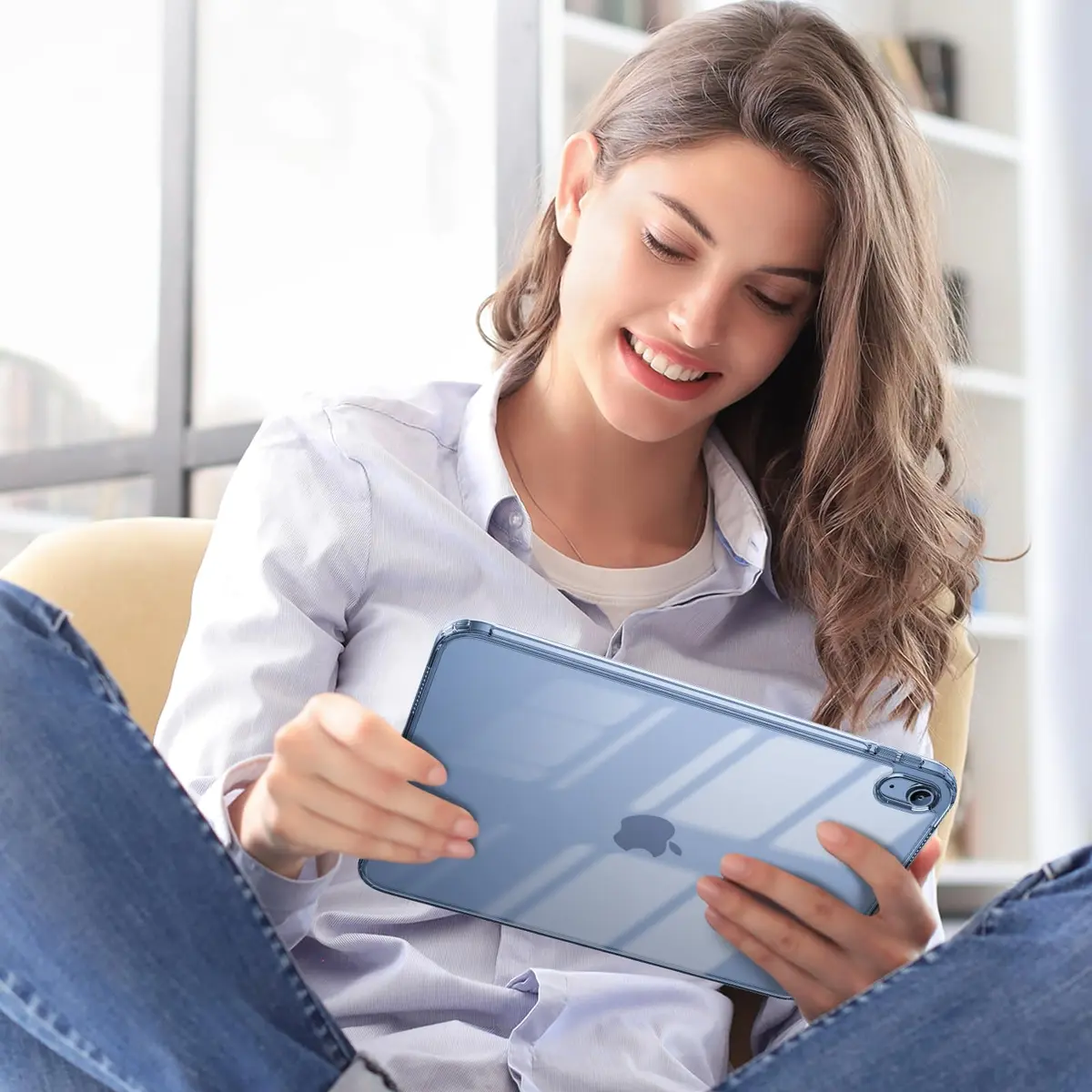 ProCase Clear Back Case for iPad 11th Gen (A16) 2025 11 Inch / iPad 10th Gen 10.9 Inch 2022 | Slim Lightweight TPU Protective Cover - view 8