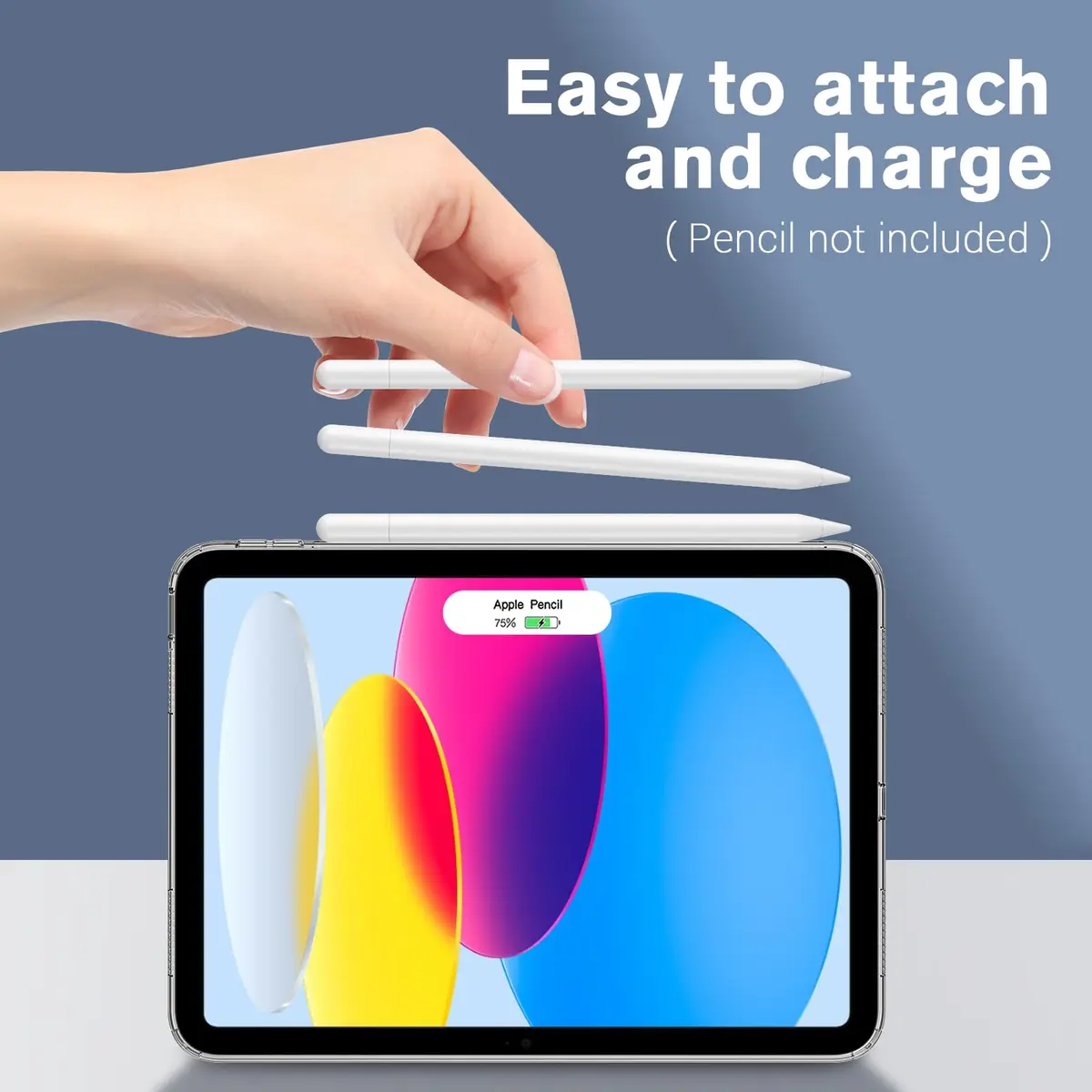 ProCase Clear Back Case for iPad 11th Gen (A16) 2025 & iPad 10th Gen 2022 | Slim Lightweight TPU Cover - view 5