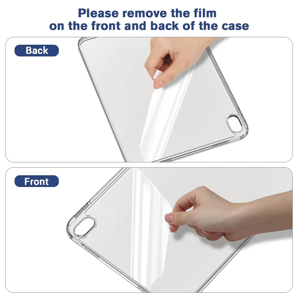 ProCase Clear Back Case for iPad 11th Gen (A16) 2025 & iPad 10th Gen 2022 | Slim Lightweight TPU Cover - view 6