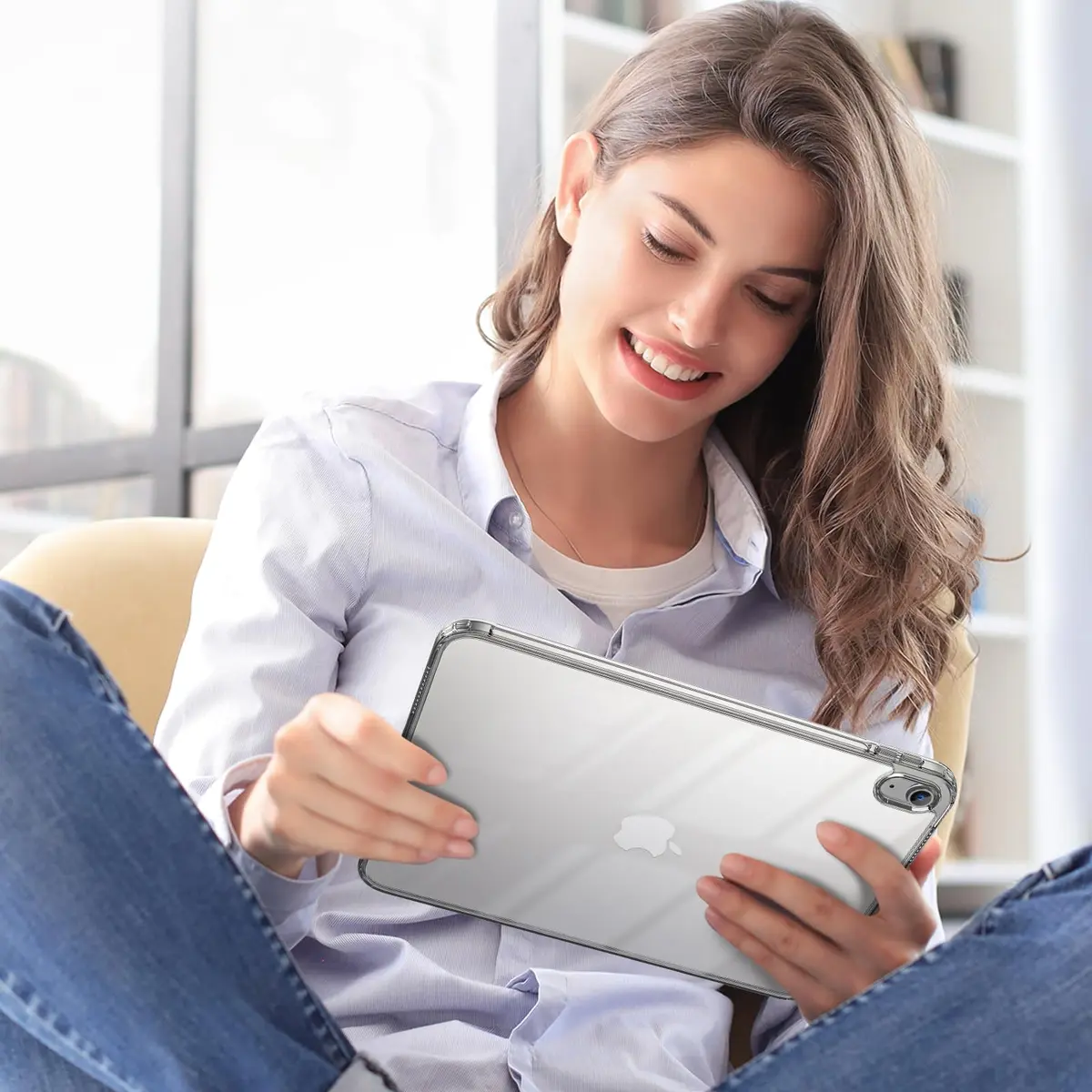 ProCase Clear Back Case for iPad 11th Gen (A16) 2025 & iPad 10th Gen 2022 | Slim Lightweight TPU Cover - view 8