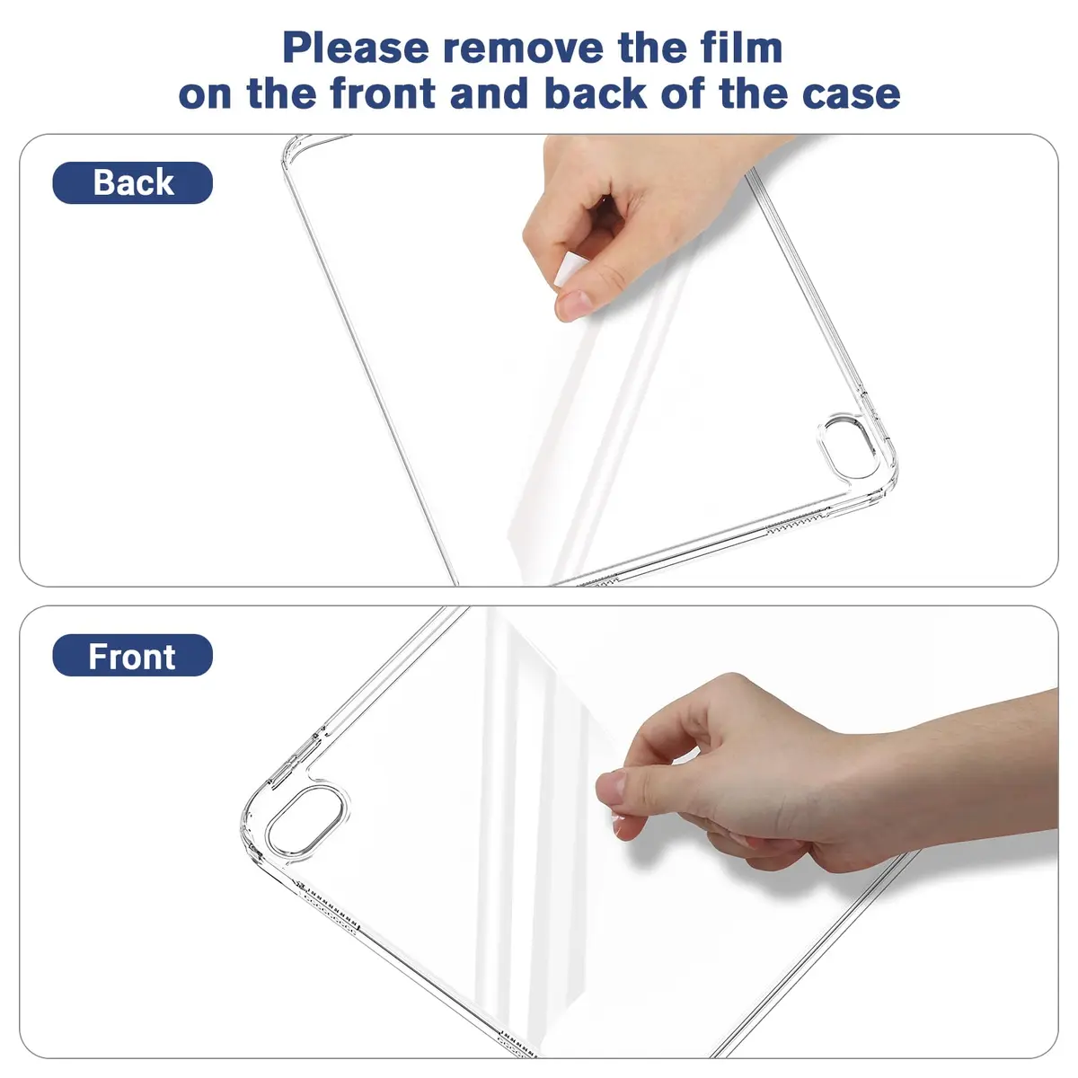 ProCase Clear Back Case for iPad 10th Gen 10.9 Inch 2022 (A2696) | Slim Fit Transparent Cover - view 6