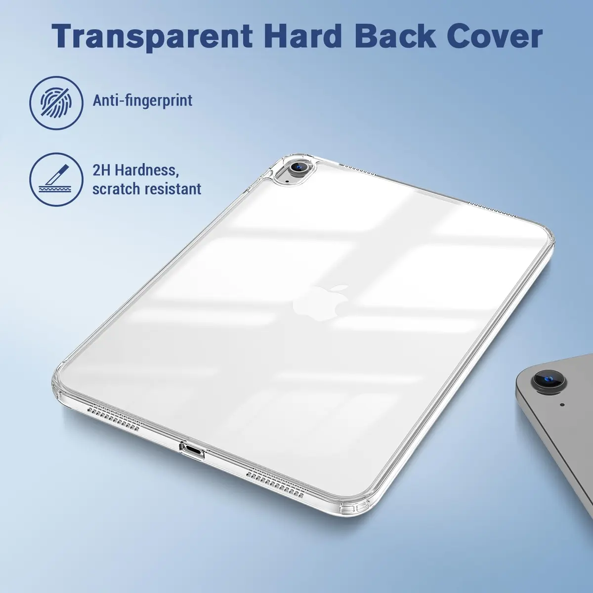 ProCase Clear Back Case for iPad 10th Gen 10.9 Inch 2022 (A2696) | Slim Fit Transparent Cover - view 4