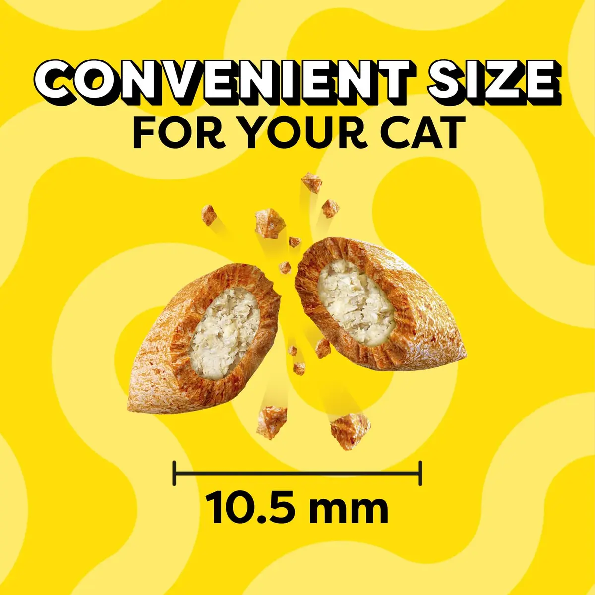 Temptations MixUps Catnip Fever Flavor Cat Treats 48 oz (1.36 kg) | Crunchy & Soft Dual Texture - view 5