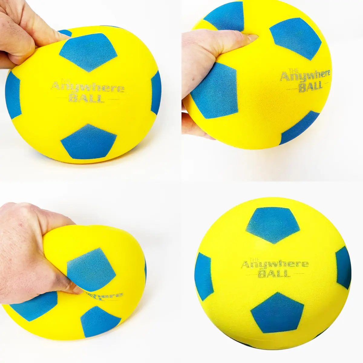 Anywhere Sports Silent Soccer Ball 8-inch | Indoor Foam Practice for All Ages - view 2