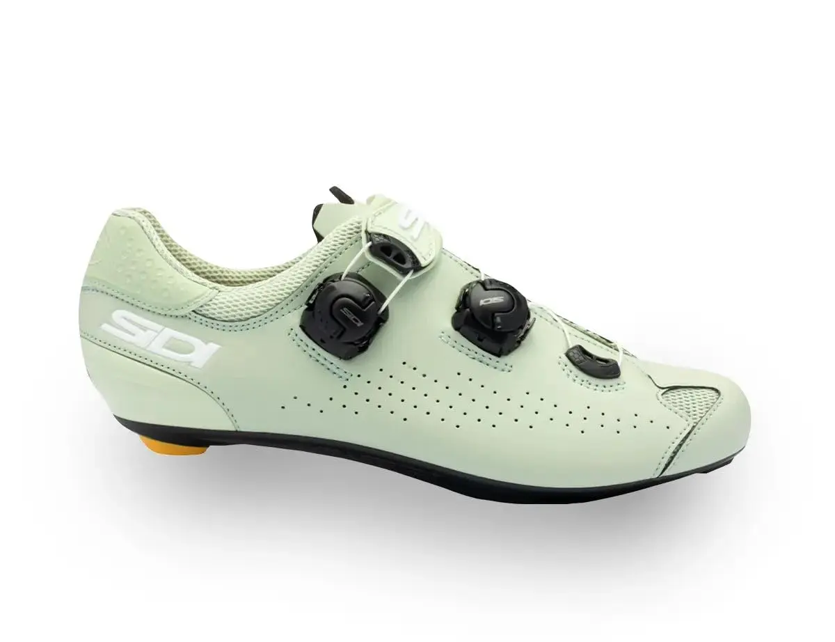 Sidi Genius 10 Road Bike Shoes Sage | Carbon Sole, Microtech Upper, Adult Men - main product image