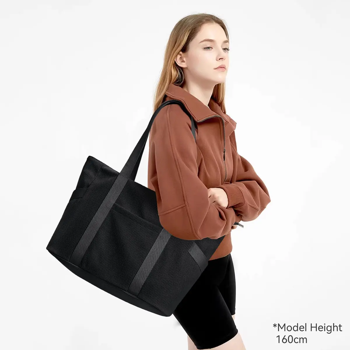 DIXEIGHT Tote Bag for Women, Large Capacity, Water-Resistant, Zipper Closure, Multi-Occasion Use - view 2