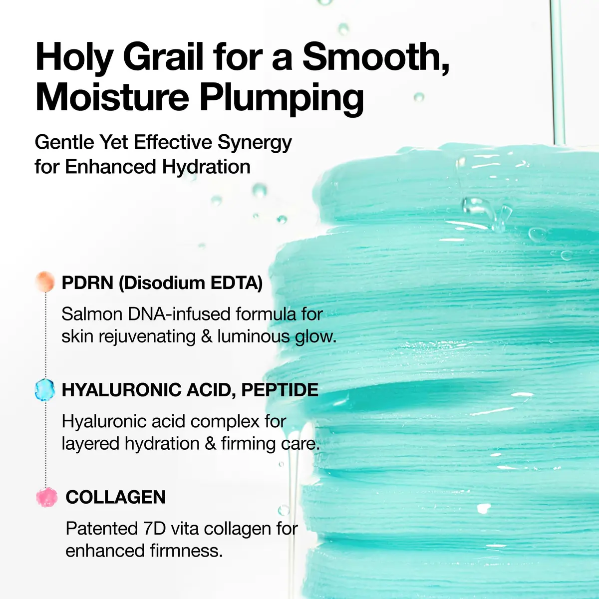 ANUA PDRN 100 Hyaluronic Acid Toner Pad, 6.1 fl oz (180 ml), 60 Count | Hydrating & Radiance Boosting - view 3