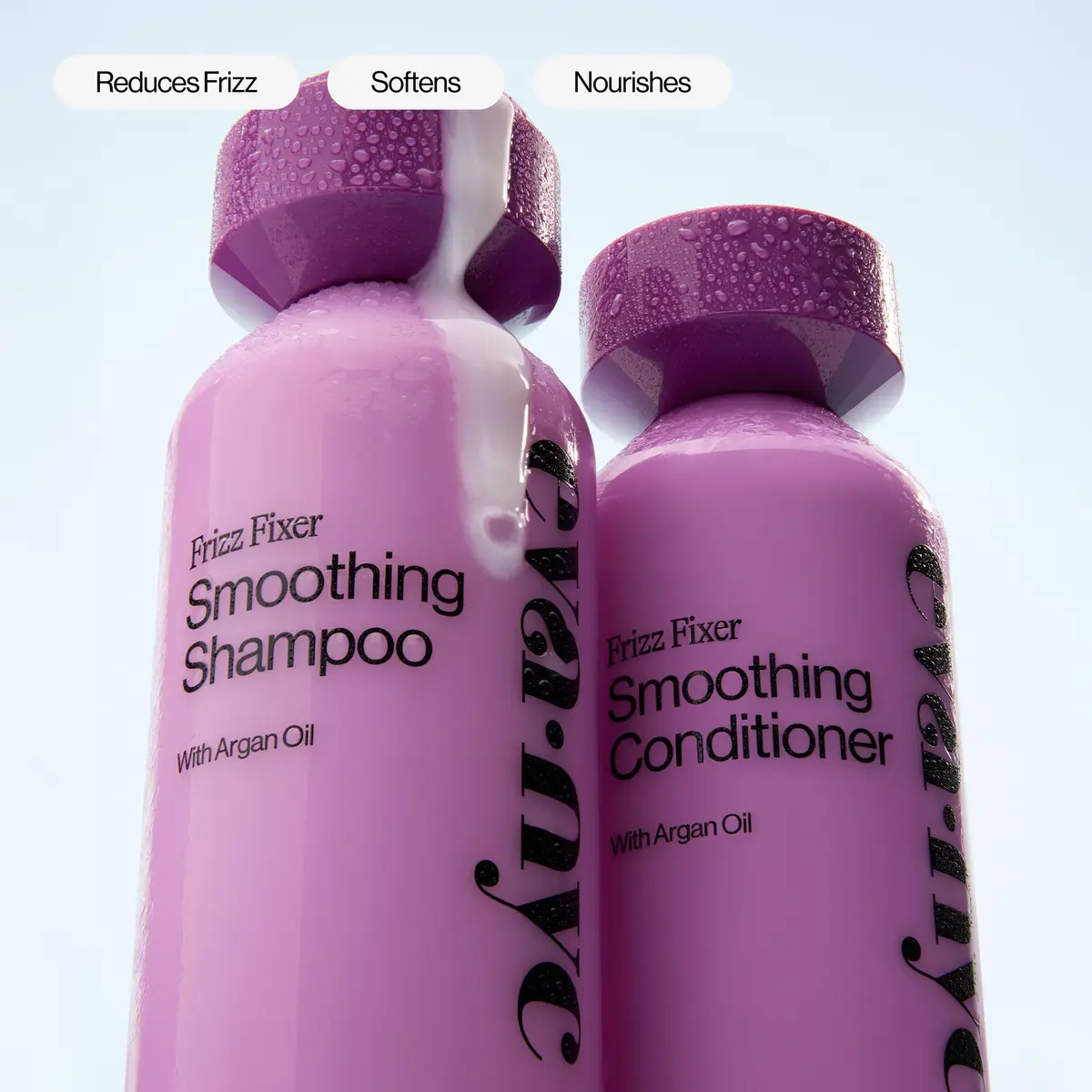 EVA·NYC Anti-Frizz Shampoo with Argan Oil & Sunflower Seed Oil 10 fl oz | Sulfate-Free, Nourishing & Softening - view 4