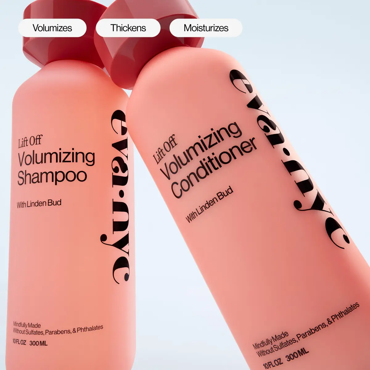 Eva NYC Volumizing Shampoo for Thin, Fine Hair | Instant Volume & Moisture, 10 fl oz - view 6