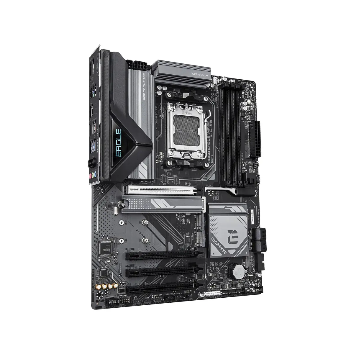 GIGABYTE B850 Eagle WIFI6E AMD AM5 ATX Motherboard Support Ryzen 9000/8000/7000 DDR5 8+2+2 Power Phase 3X M.2 PCIe 5.0 USB-C WIFI6E GbE LAN EZ-Latch 5-Year Warranty - view 4