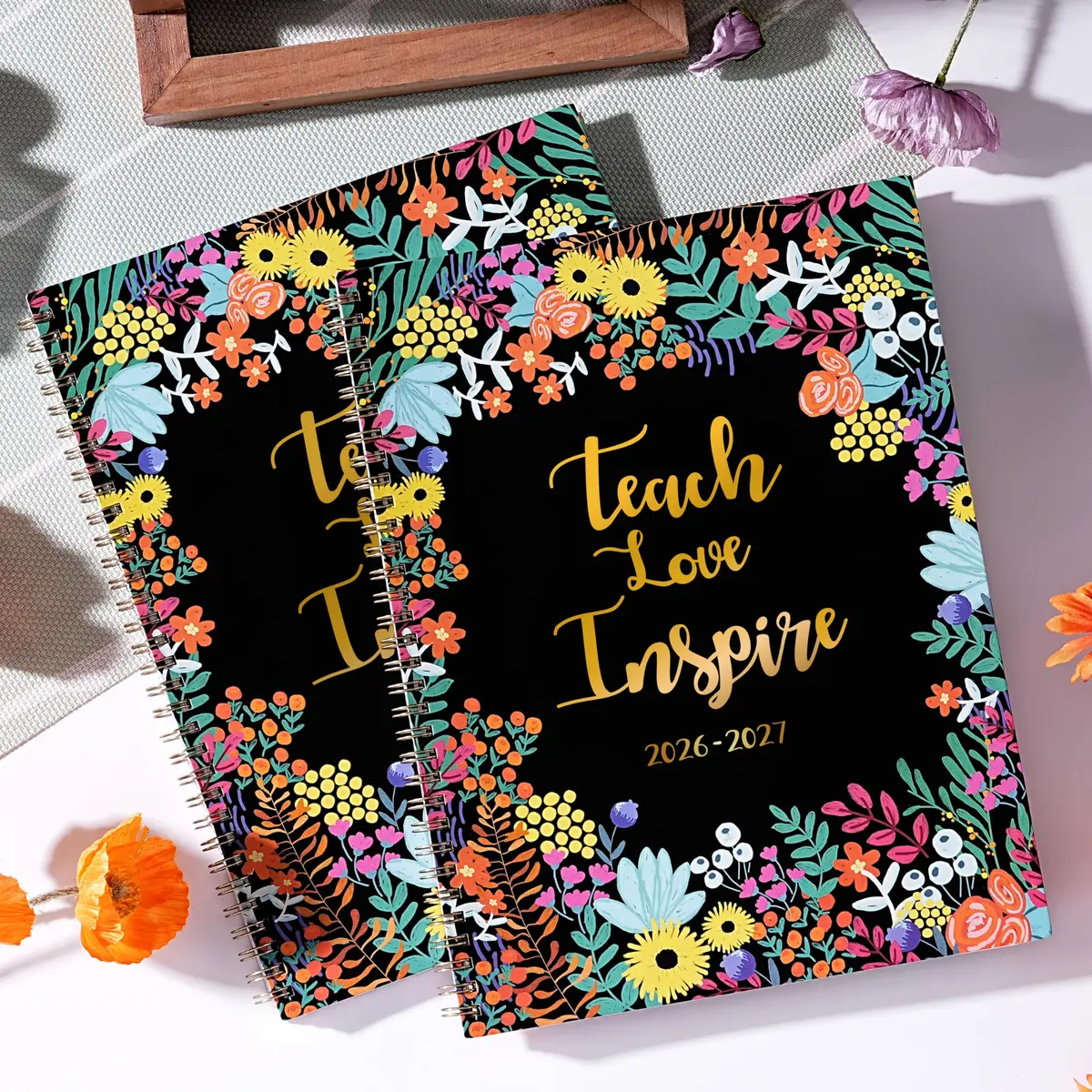 MaaIbok Teacher Planner 2026-2027 | Academic Organizer with Quotes (8.5'' x 11'') - view 2