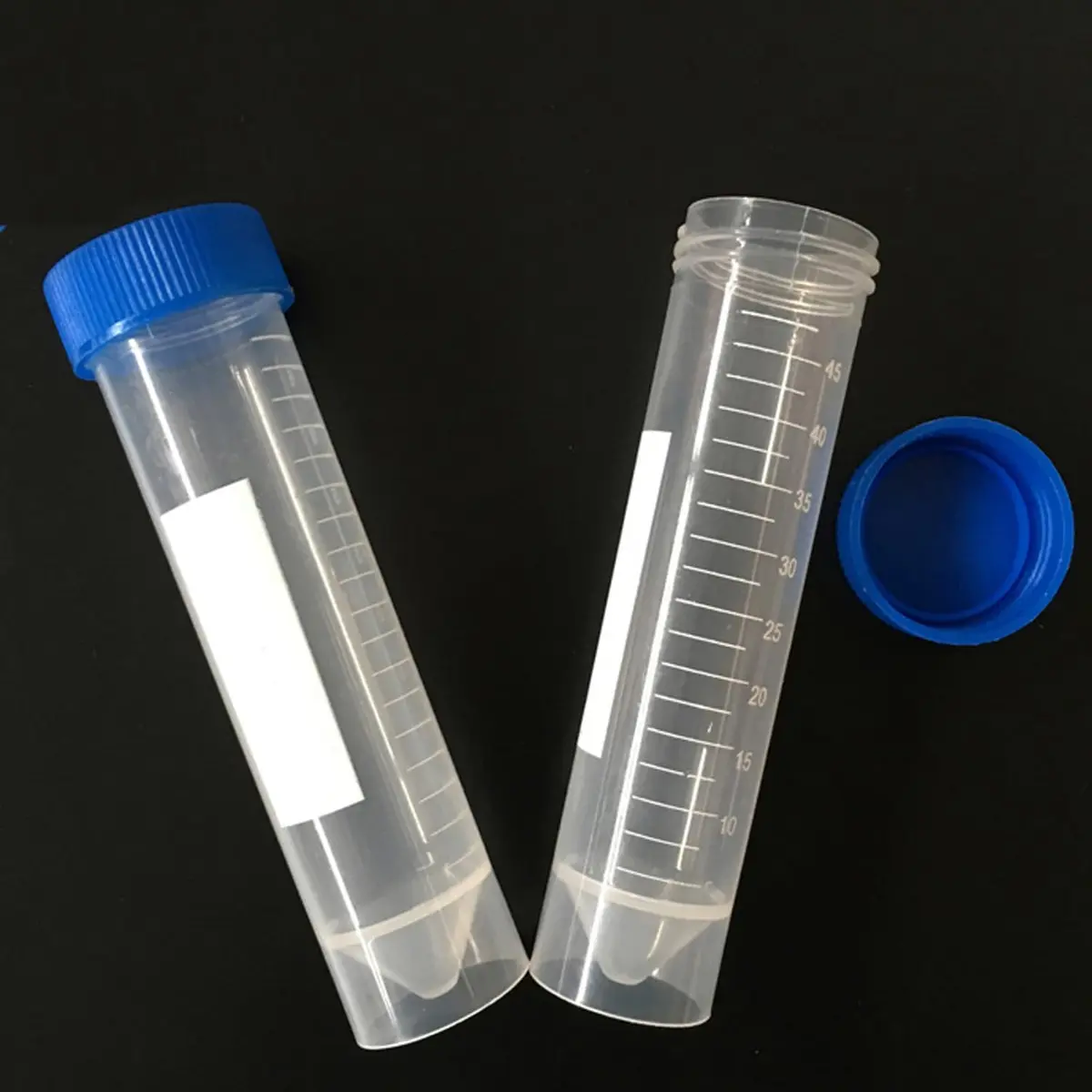 UtySty Coffee Bean Storage Tubes 50ml | 10 Pack with Scale & Seal (118*29mm, White) - view 3